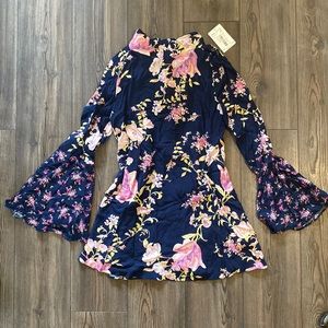 Free people tate tunic dress, size small.